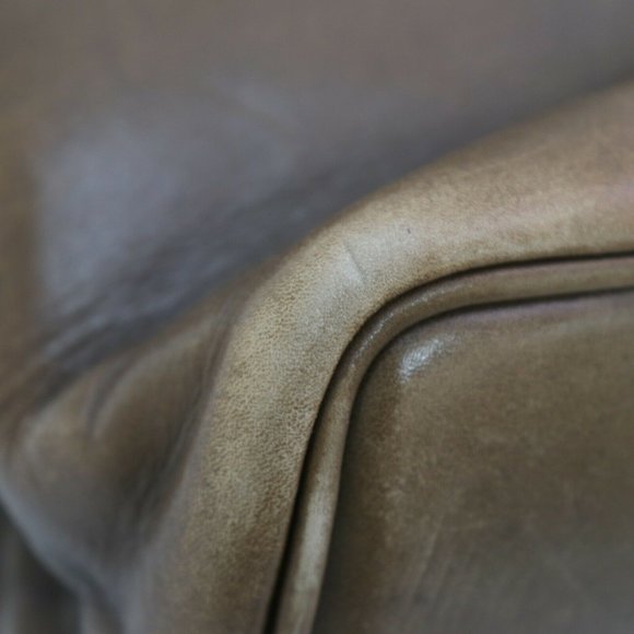 Auth Chanel Brown Leather Tote Bag Large #3655C30 - Picture 7 of 8